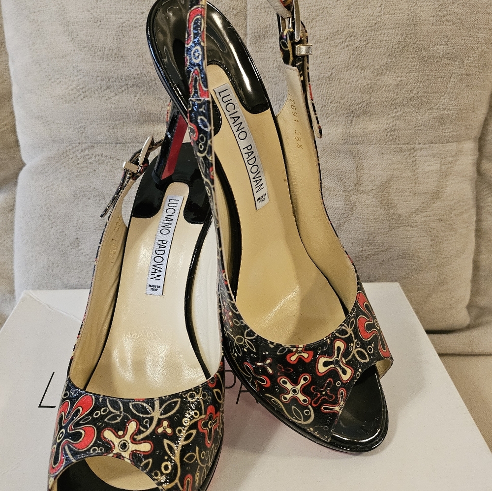 Black and Red Women's Heels
